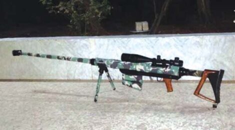 WARFARE Blog: GALERIA: Fuzil sniper anti-material improvisado na Síria