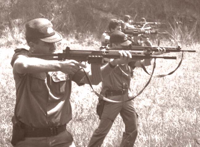 Brazilian army training Mauser rifles 2022 Exército Brasileiro a