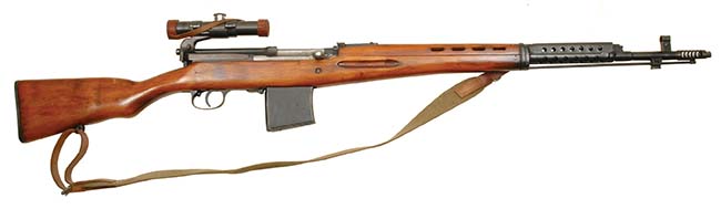 ww2 russian sniper rifle