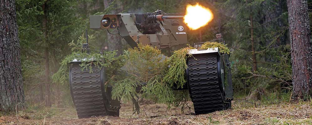 Weaponized Multi-Utility Unmanned Ground Vehicles – Small Arms Defense ...