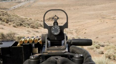 The U.S. Ordnance M2HB .50 BMG Machine Gun