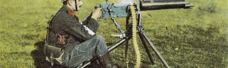 The Swiss MG11 Maxim Machine Gun