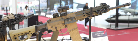 SNT Motiv Presents K13 Carbine at Seoul ADEX 2023