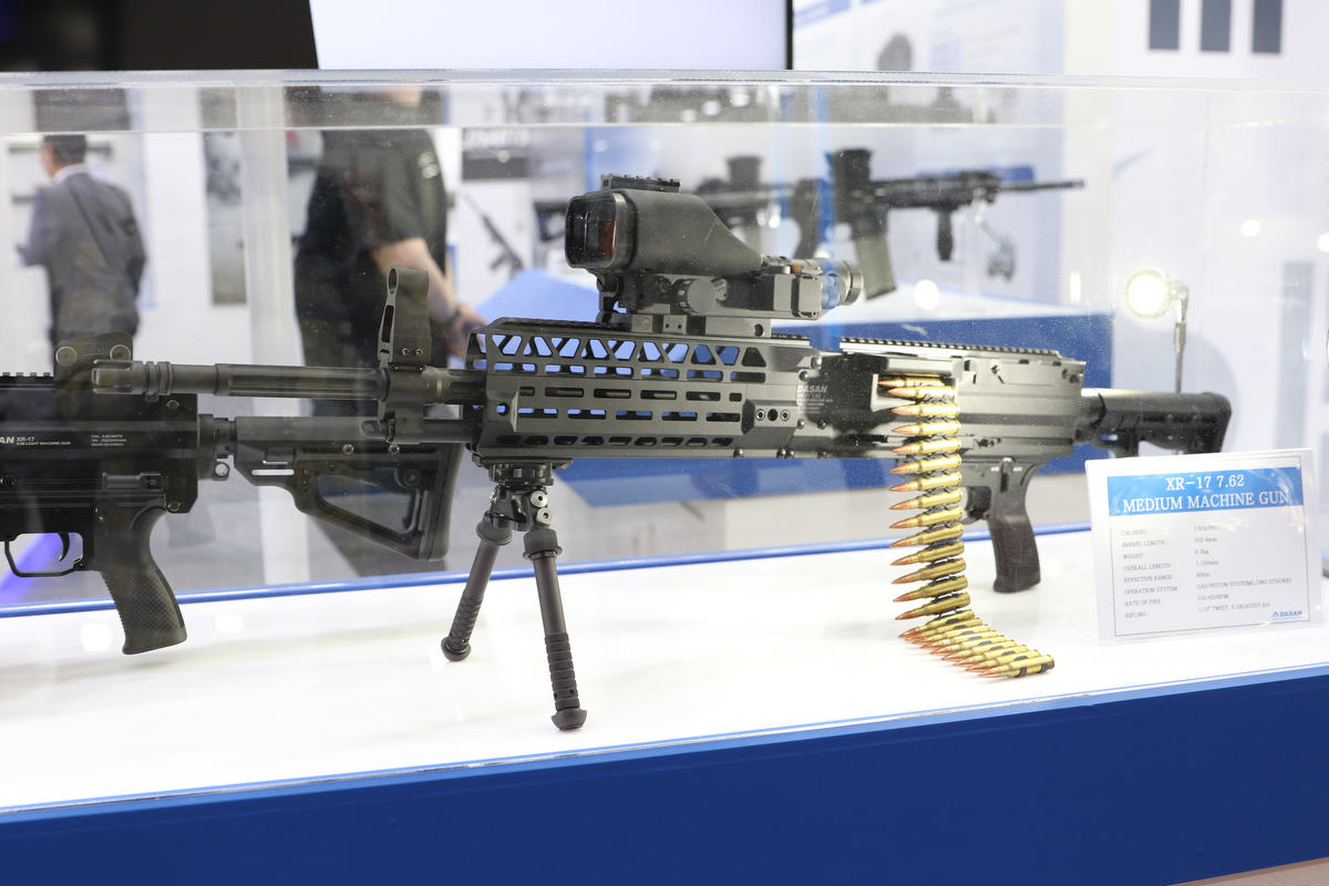 Dasan Shows Wares at Seoul ADEX 2023 – Small Arms Defense Journal